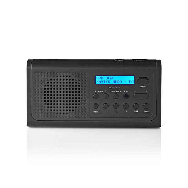 DAB + Radio | tragbare Ausführung | DAB+ / FM | 2.2 " | BSchwarz-Blau Monitor | Batteriebetrieben /