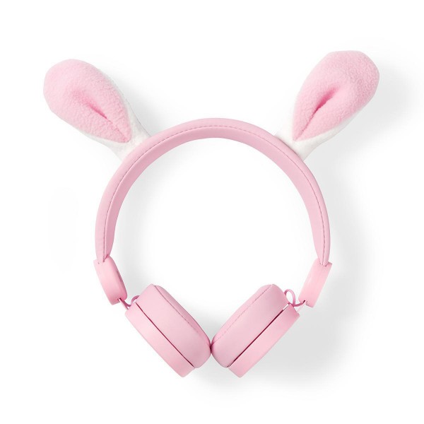 On-Ear-Kopfhörer mit Kabel | 3.5 mm | Seillänge: 1.20 m | 85 dB | Pink/Weiss