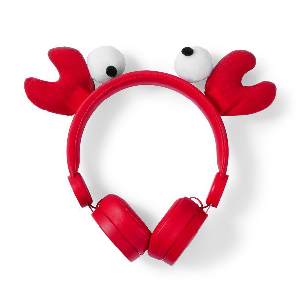 On-Ear-Kopfhörer mit Kabel | 3.5 mm | Seillänge: 1.20 m | 85 dB | Red