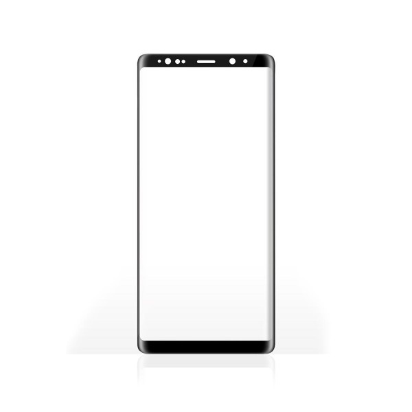 Glasdisplayschutz für das Samsung Galaxy Note 9 | Schutz für das ganze Display | 3D-Krümmung | Trans