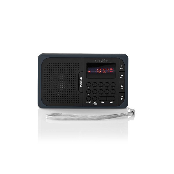 FM-Radio | tragbare Ausführung | FM | Batteriebetrieben / Netzstromversorgung | Digital | 3.6 W | Mo