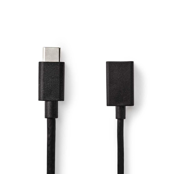 USB-Adapter | USB 3.2 Gen 1 | USB-Typ-C ™ Stecker | USB-A Buchse | Vernickelt | Gerade | 0.15 m | ru