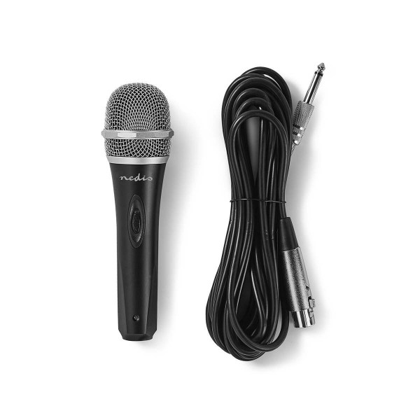 Kabelgebundenes Mikrofon | Cardioid | Abnehmbares Kabel | 5.00 m | 50 Hz - 15 kHz | 600 Ohm | -72 dB