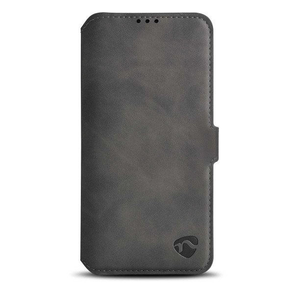 Soft Touch-Bookcase mit Portemonnaie für das Samsung Galaxy Note 10 Lite/A81/M60S | Schwarz