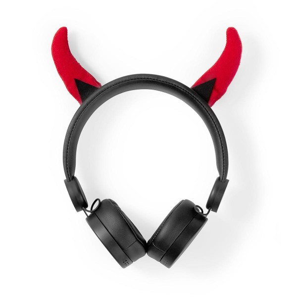 On-Ear-Kopfhörer mit Kabel | 3.5 mm | Seillänge: 1.20 m | 85 dB | Schwarz/Red