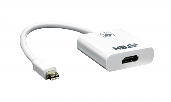 Mini Displayport-Kabel Mini Displayport Stecker - HDMI-Buchse 0.15 m Weiss